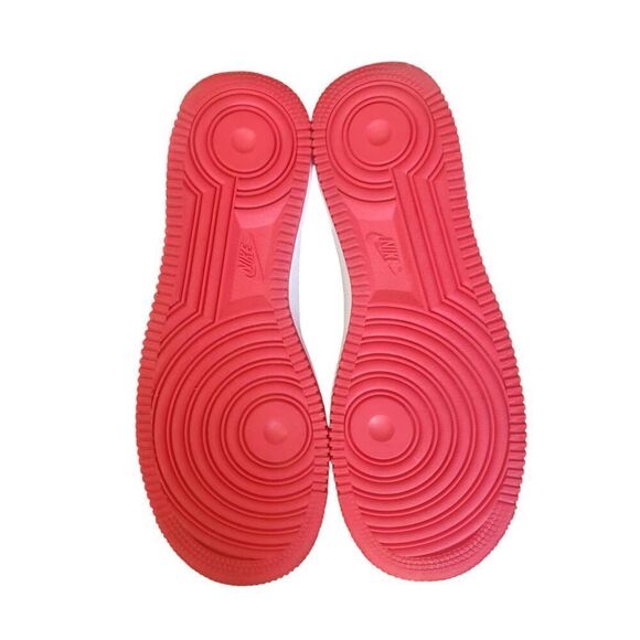 Men's Size 8.5 Nike Air Force 1 Low PRM H-Town Houston  Sneakers Shoes Black Red - Picture 6 of 15